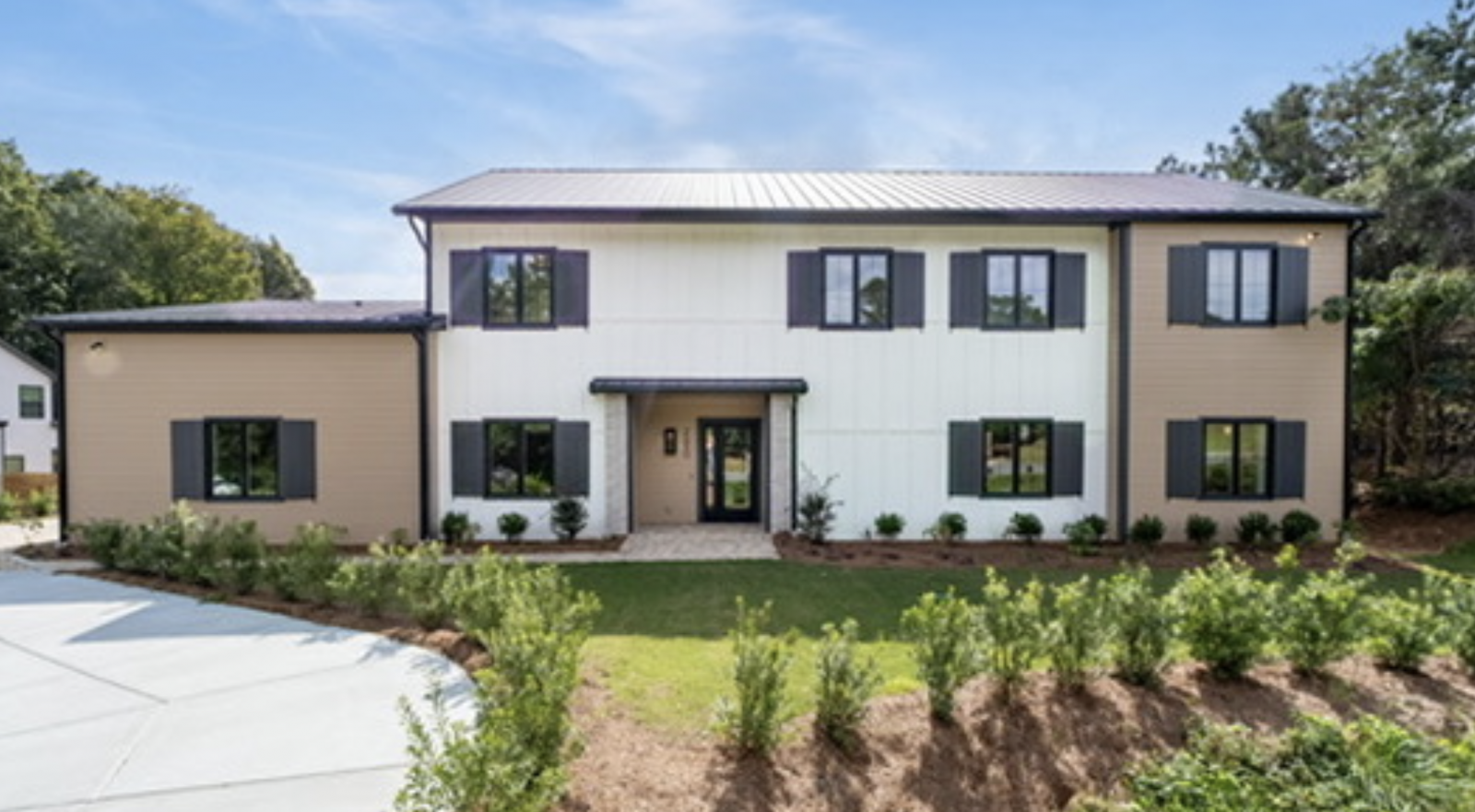 Energy efficient windows on a luxury EarthCraft home